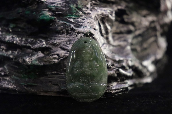 Phật Bản Mệnh (Tuổi Mùi, Tuổi Thân) - Như Lai Đại Nhật Ngọc Miến Điện - NLMĐ990