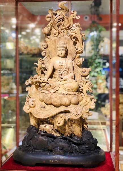 Tượng Phật Trầm Hương Indonesia Tự Nhiên