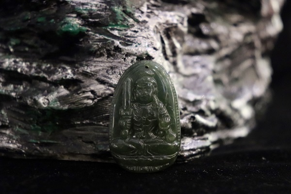 Phật Bản Mệnh (Tuổi Dậu) - Bất Động Minh Vương Ngọc Miến Điện - BĐMĐ990